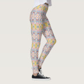 Floral Pattern-Leggings Leggings (Rechts)