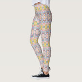 Floral Pattern-Leggings Leggings (Links)