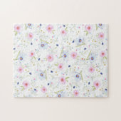 Floral Pattern Legpuzzel (Horizontaal)