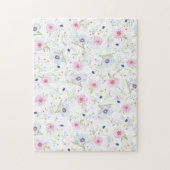 Floral Pattern Legpuzzel (Verticaal)