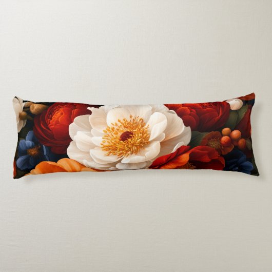 Floral Pattern Lichaamskussen (Achterkant)