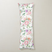 Floral Pattern Lichaamskussen (Achterkant (Verticaal))