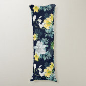 Floral Pattern Lichaamskussen (Voorkant Verticaal)