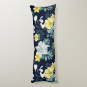 Floral Pattern Lichaamskussen (Achterkant (Verticaal))