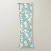 Floral Pattern Lichaamskussen (Voorkant Verticaal)
