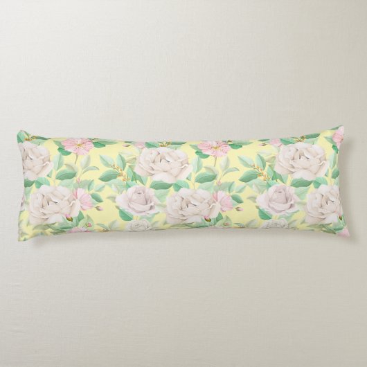 Floral Pattern Lichaamskussen (Achterkant)