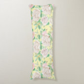 Floral Pattern Lichaamskussen (Voorkant Verticaal)