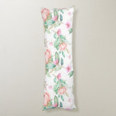 Floral Pattern Lichaamskussen (Achterkant (Verticaal))