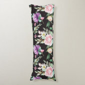 Floral Pattern Lichaamskussen (Voorkant Verticaal)