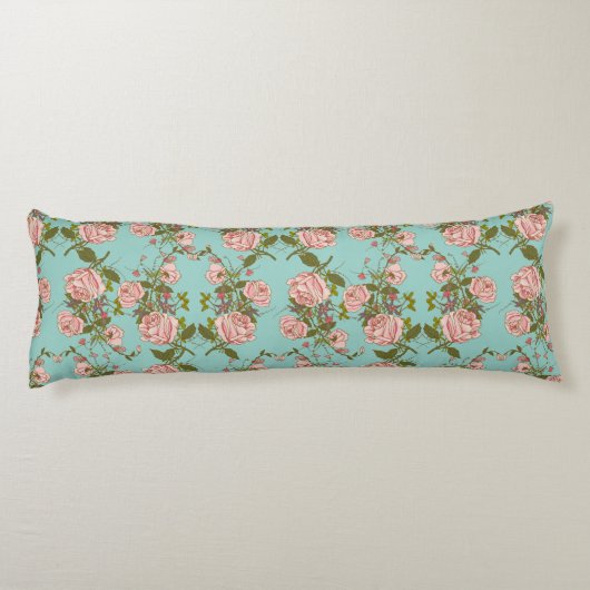 Floral Pattern Lichaamskussen (Achterkant)