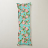 Floral Pattern Lichaamskussen (Achterkant (Verticaal))