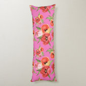 Floral Pattern Lichaamskussen (Achterkant (Verticaal))