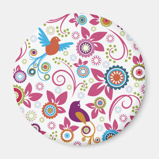 Floral Pattern Magneet