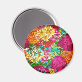 Floral Pattern Magneet (Voorkant / Achterkant)