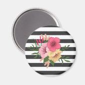 Floral Pattern Magneet (Voorkant / Achterkant)