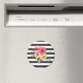 Floral Pattern Magneet (Insitu (Vaatwasser))