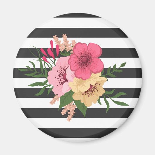 Floral Pattern Magneet (Voorkant)