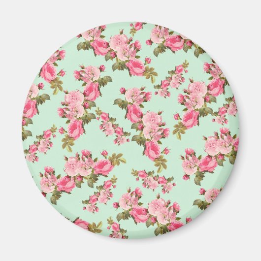 Floral Pattern Magneet (Voorkant)