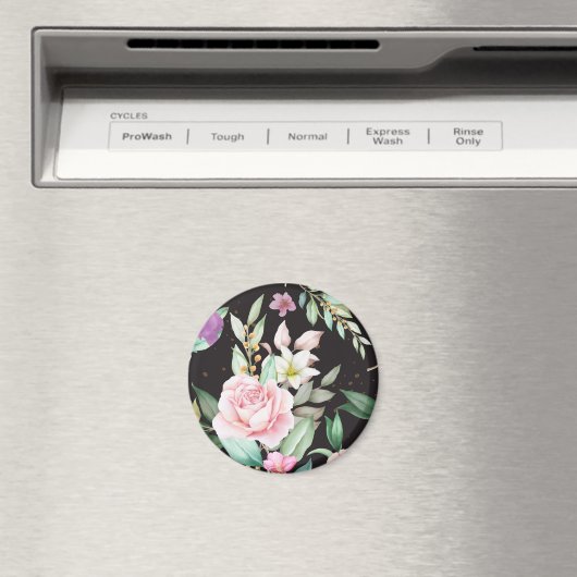 Floral Pattern Magneet (Insitu (Vaatwasser))