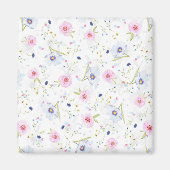 Floral Pattern Magneet (Voorkant)