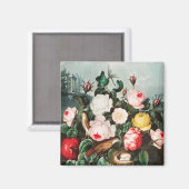Floral Pattern Magnet (Voorkant / Achterkant)