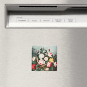 Floral Pattern Magnet (Insitu (Vaatwasser))
