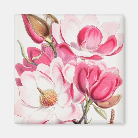 Floral Pattern Magnet (Voorkant)