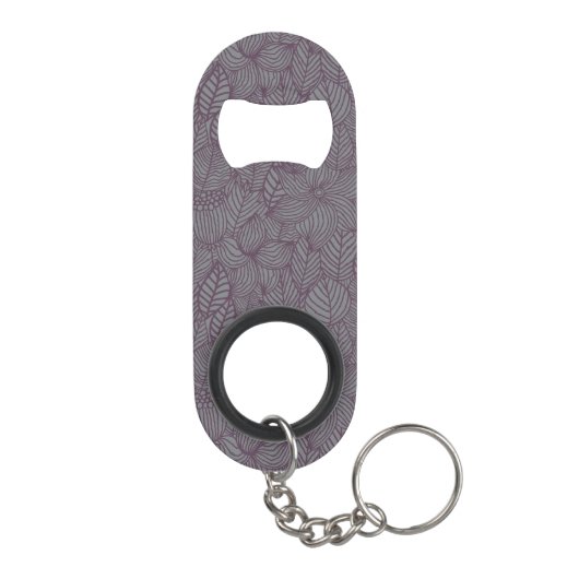 Floral Pattern Mini Flessenopener (Achterkant)