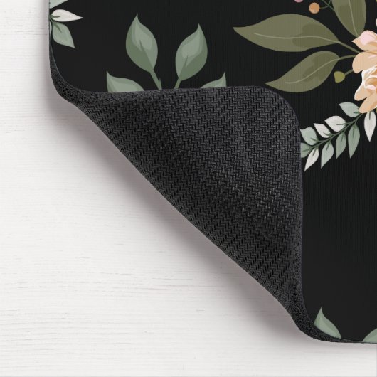 Floral Pattern Mousepad Muismat (Hoek)