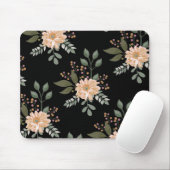 Floral Pattern Mousepad Muismat (Met muis)