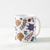 Floral Pattern Mug Koffiemok (Voorkant rechts)