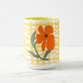 Floral Pattern Mug Mok (Midden)