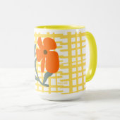 Floral Pattern Mug Mok (Voorkant rechts)
