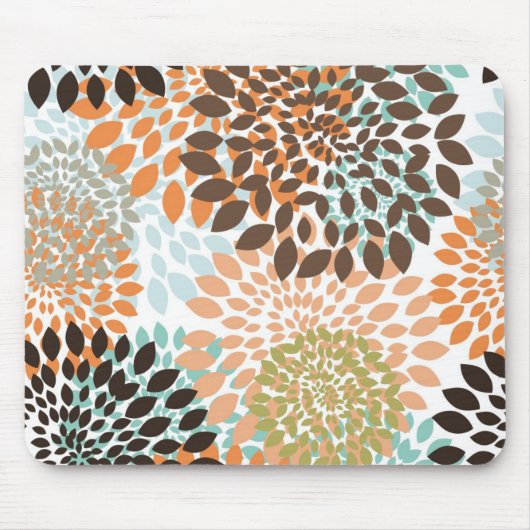 Floral Pattern Muismat (Voorkant)