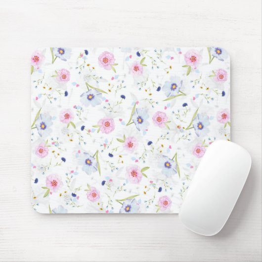 Floral Pattern Muismat (Met muis)