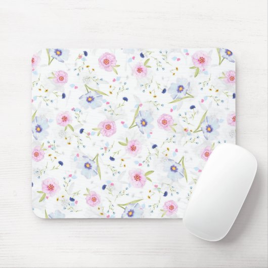 Floral Pattern Muismat (Met muis)