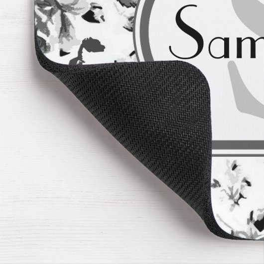 Floral Pattern Muismat (Hoek)