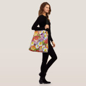  Floral Pattern  Nice Spring Primrose Crossbody Tas (Op model)
