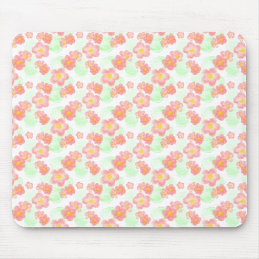 Floral pattern no1 muismat (Voorkant)