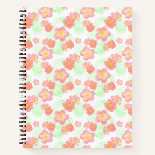 Floral pattern no1 notitieboek (Voorkant)