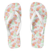 Floral pattern no1 teenslippers (Voetbed)