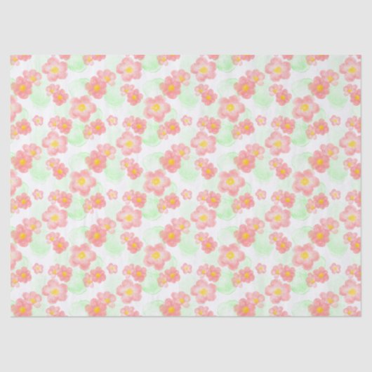 Floral pattern no1 tissuepapier (Voorkant)