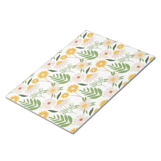 Floral Pattern Notitieblok (Schuin)