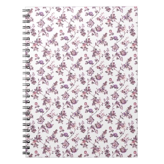 Floral Pattern Notitieboek (Voorkant)