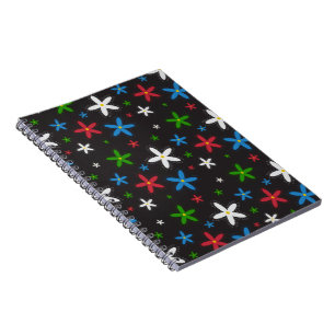 Floral Pattern Notitieboek