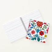 Floral Pattern Notitieboek (Binnen)