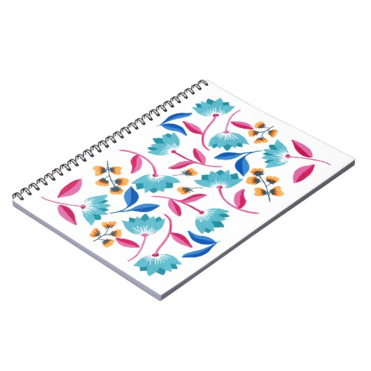 Floral Pattern Notitieboek (Linkerzijde)