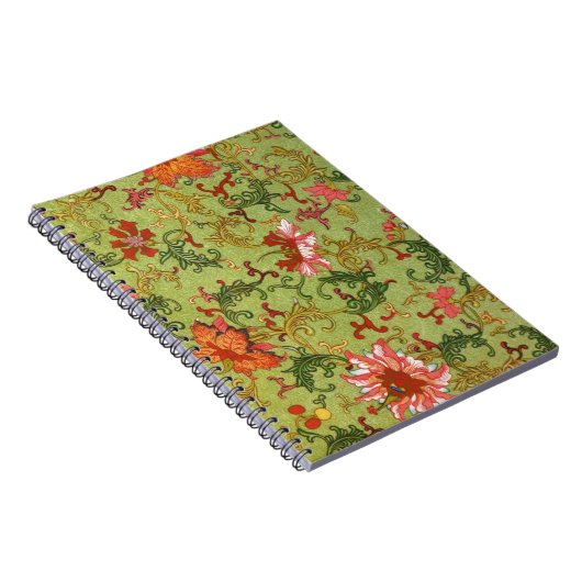  Floral Pattern Notitieboek (Rechterzijde)