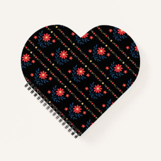 Floral Pattern Notitieboek