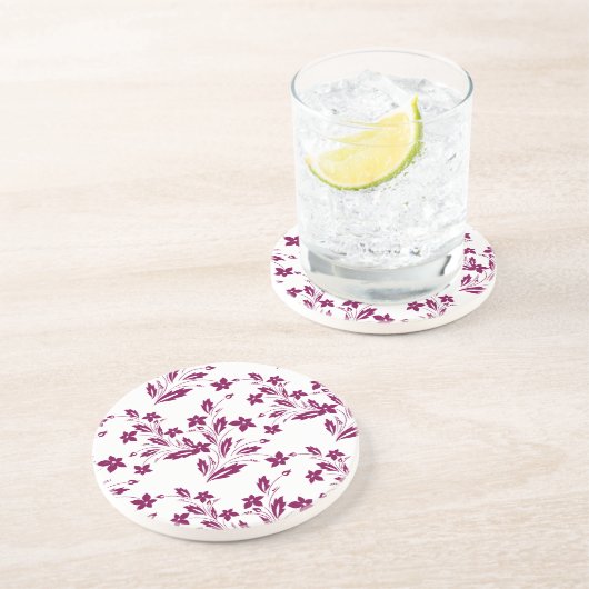 Floral Pattern Onderzetter (Zijkant)
